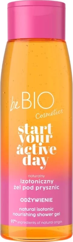 Xhel dushi për femra BeBio Ewa Chodakowska Start Your Active Day Natural Isotonic Shower Gel Nourishment, 400ml