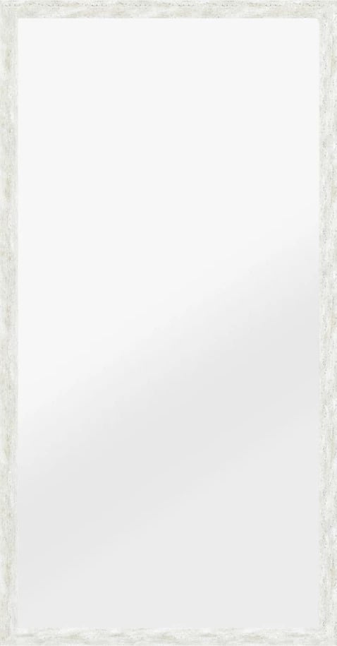 Pasqyrë Lithos, e bardhë-bezhë, 65.8x1.5x125.8