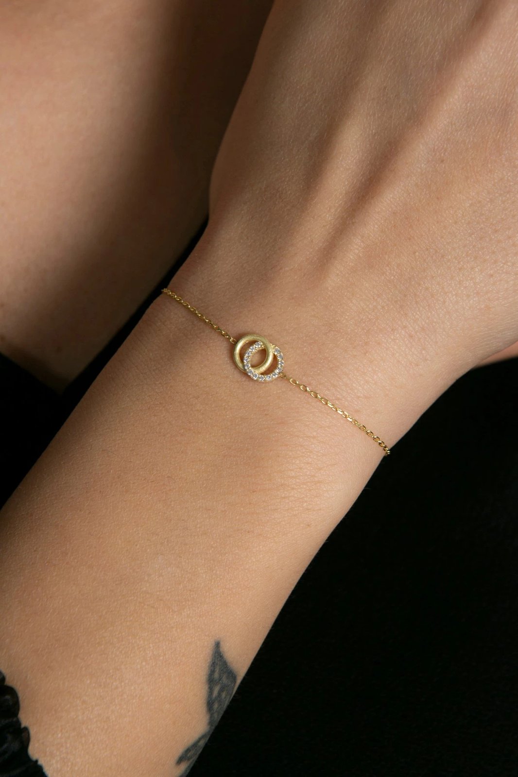 Byzylyk argjendi Elika Silver, ngjyrë ari, FA182963A