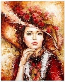 Set mozaiku me diamantë Norimpex NO-1008532, 30x40 cm, shumëngjyrësh