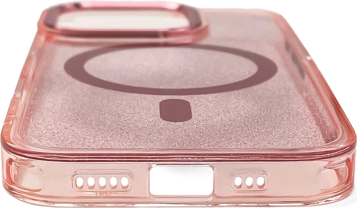 Mbështjellës Hurtel Glitter Case MagSafe për iPhone 17, Rozë Mbështjellës Hurtel Glitter Case MagSafe për iPhone 17, Rozë