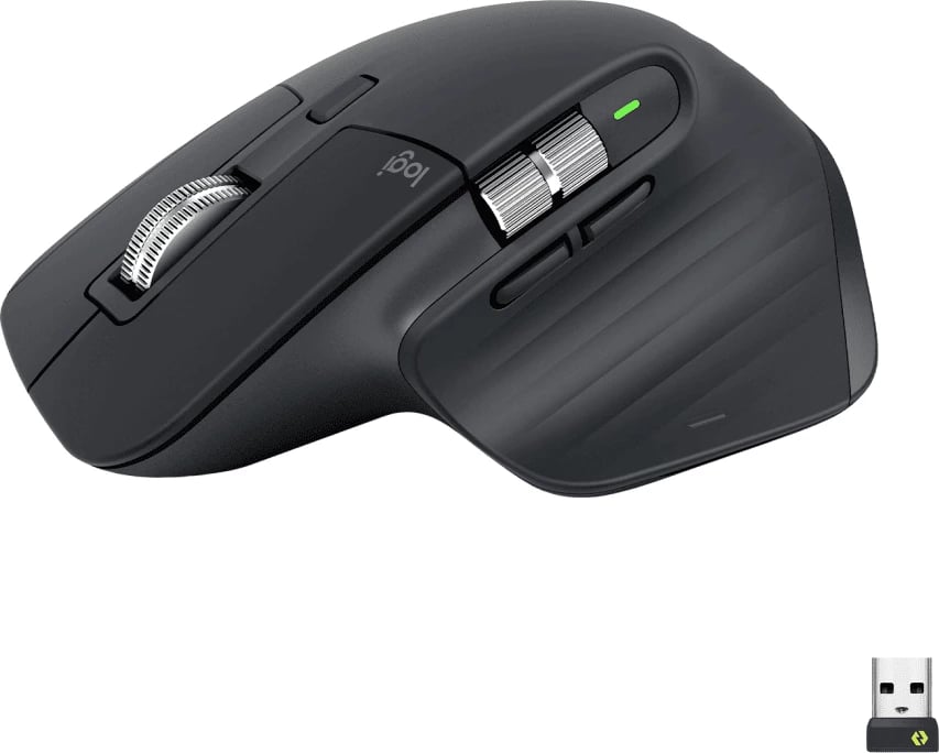 Maus Logitech MX Master 3S Performance 910-006559 wireless, USB Type‑C, i zi