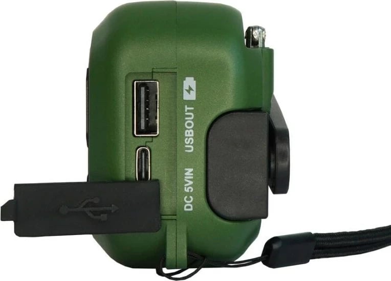 Radio portabile Blaupunkt ER20 me dritë, e gjelbër