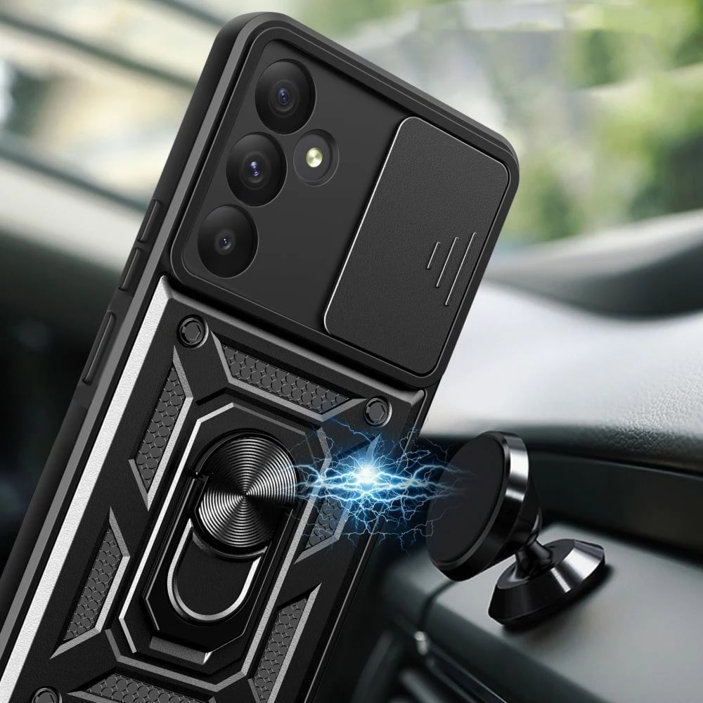 Mbështjellës Tech-Protect CamShield Pro për Samsung Galaxy S24 FE, i zi