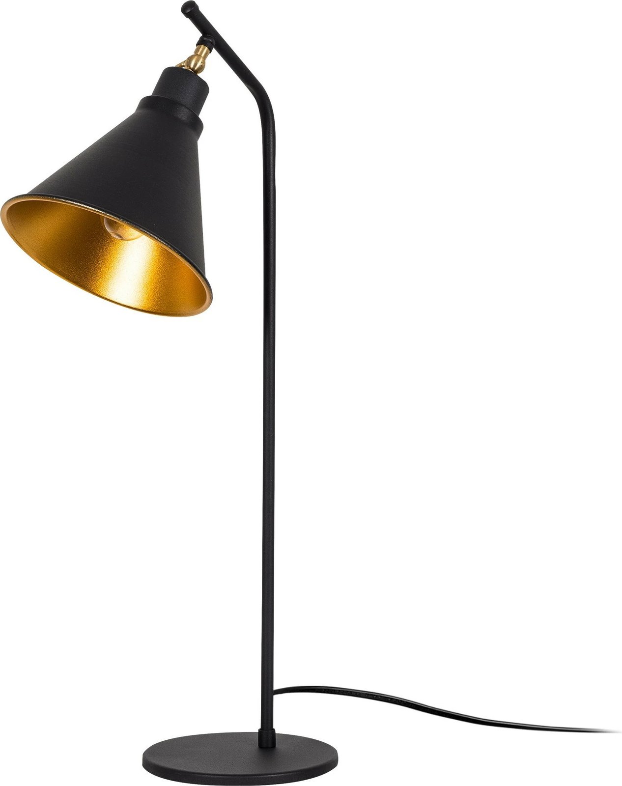 Llambë tavoline Opviq, Sivani, MR-608, e zezë dhe ari