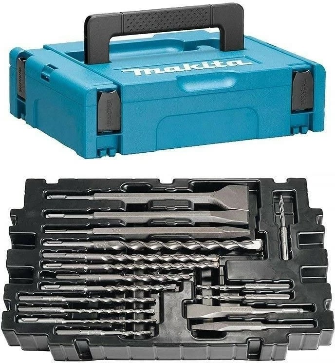 Set daltash dhe spiralesh MAKITA B-53877, 17 copë, Makpac