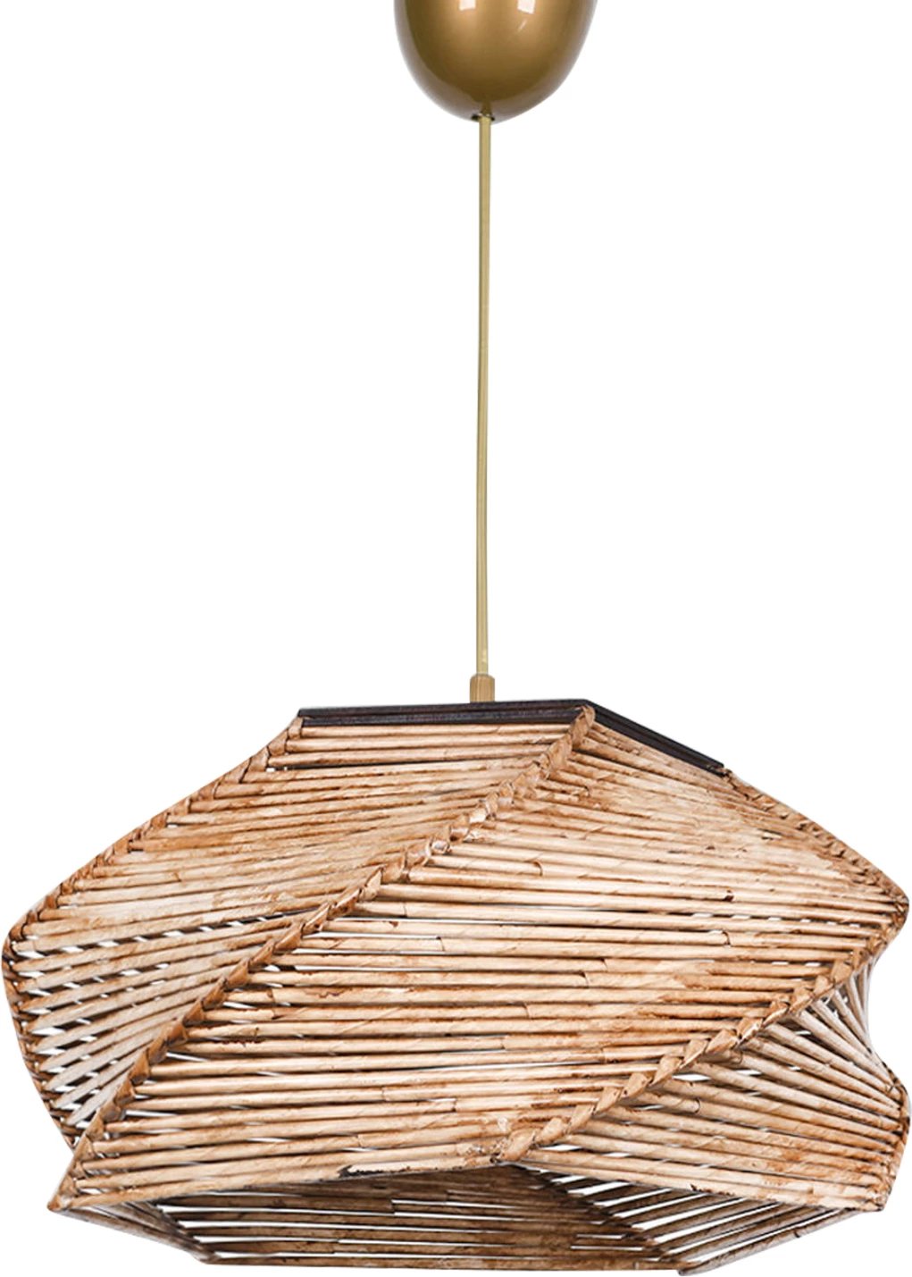 Llambë tavani varëse për brendësi, FH7367.01, dru dhe bambu, natyrale, 36x36x65 cm Llambë tavani varëse për brendësi, FH7367.01, dru dhe bambu, natyrale, 36x36x65 cm