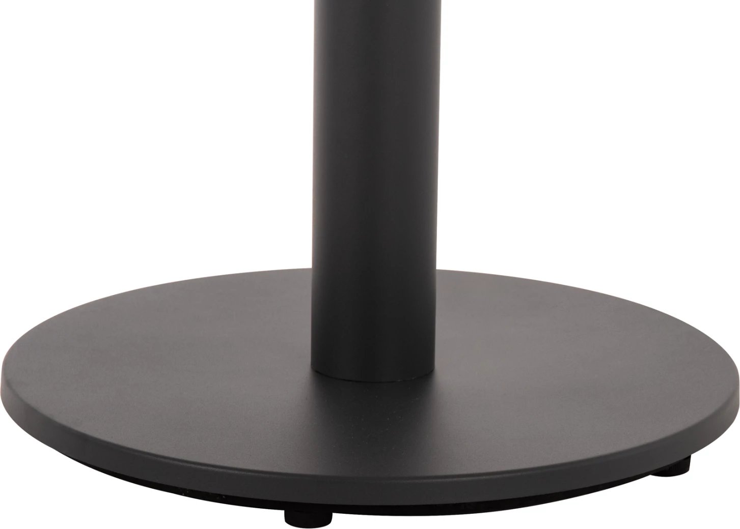 Bazë tavoline alumini, FH476.20, rrumbullake, ngjyrë gri, 48x48cm, kryq Φ45Χ73Hcm