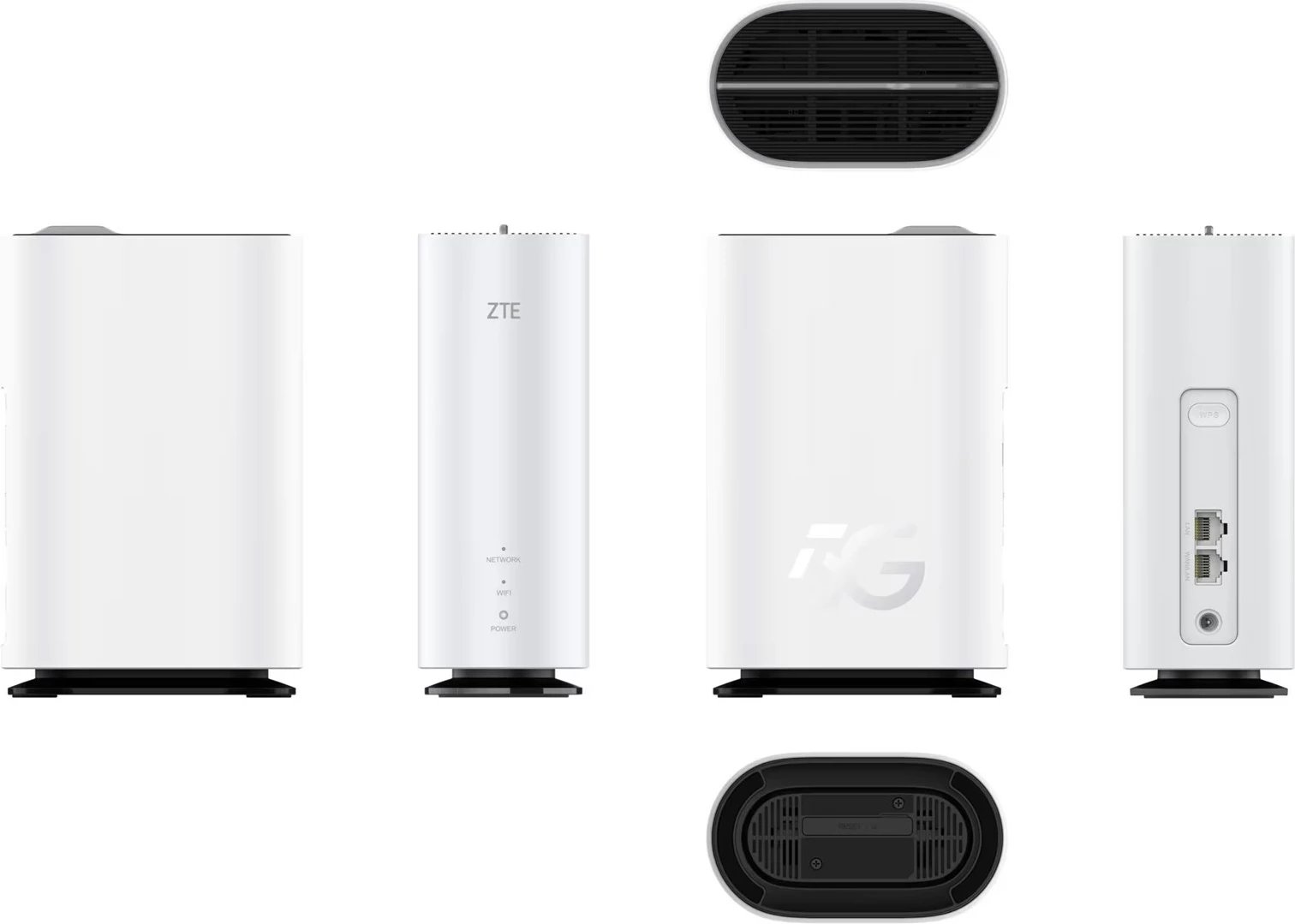 Kasë ZTE G5C, Wi-Fi 6, 4G/5G, Dual-Band, e bardhë