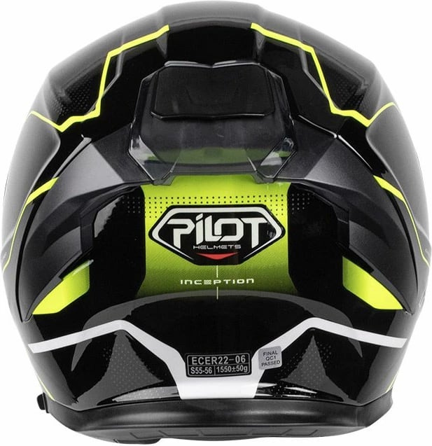 Helmete Alpha Zeze/fluo Gloss Xl