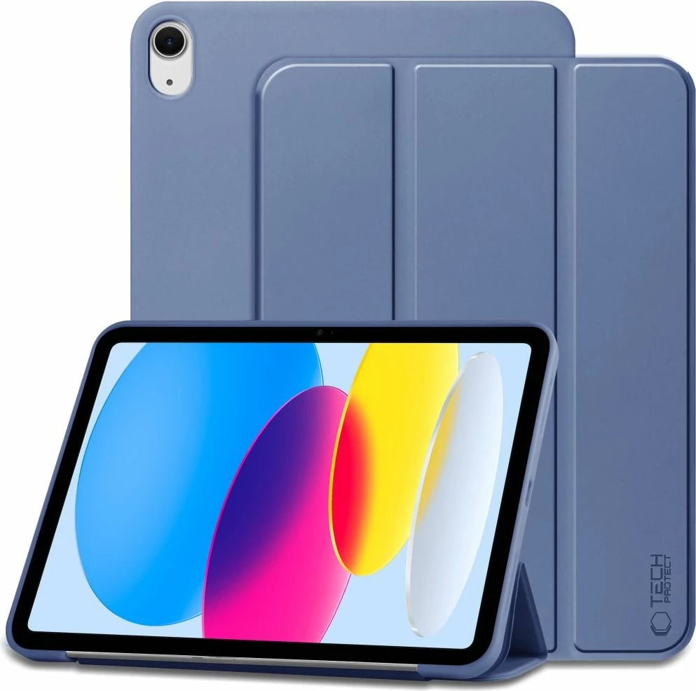 Mbështjellës Tech-Protect SmartCase për iPad 10.9" (2022), Blu