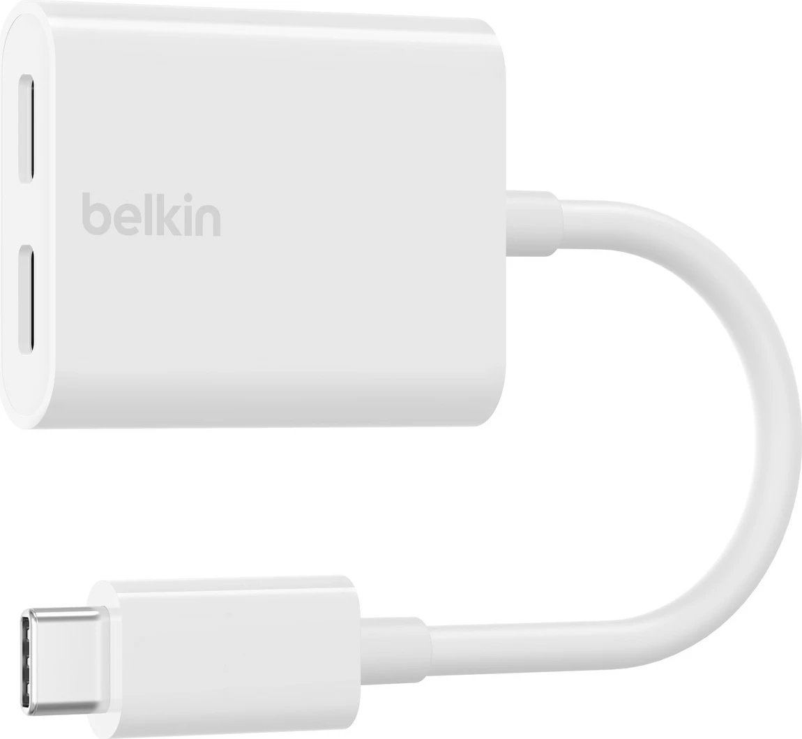 Adapter Belkin F7U081BTWH, USB Type-C, 60 W, Bardhë