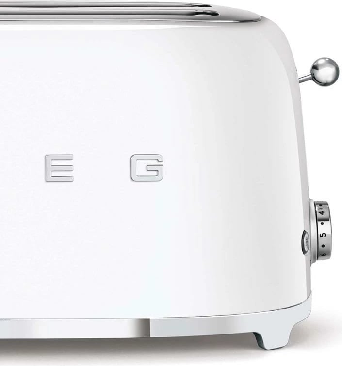 Toster, SMEG, TSF02WHEU, 1500 W, 450×260×265 mm, e bardhë