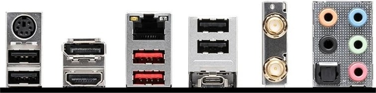 Pllakë amë MSI B760 GAMING PLUS WIFI, ATX, LGA1700, DDR5, Wi-Fi 6E, e zezë