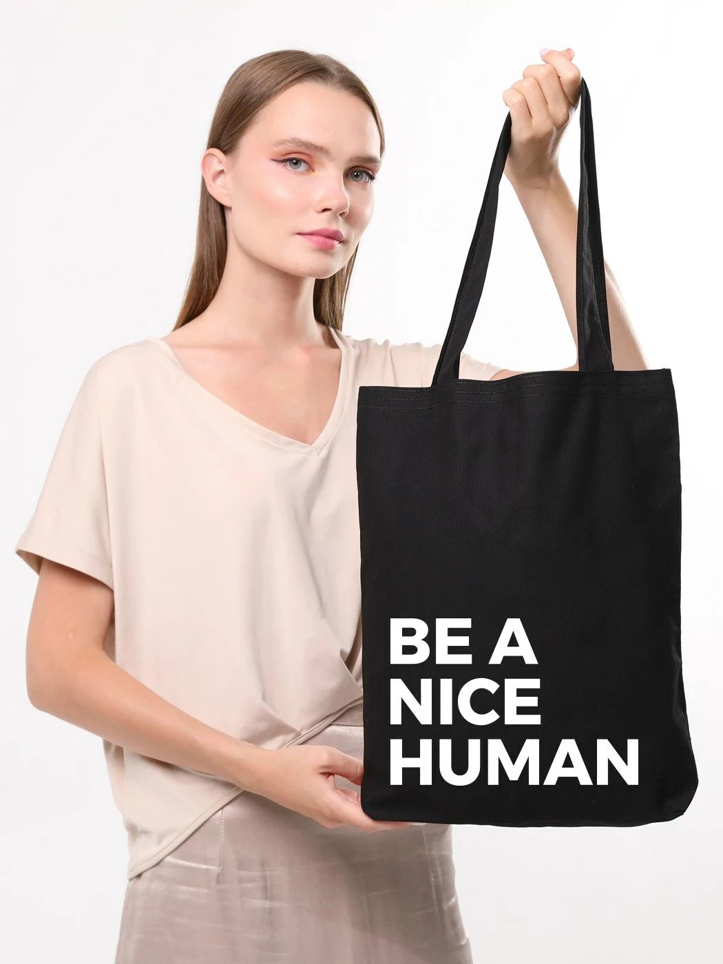 Qese tote Zoozie Bags, 1437, e zezë, 35x40x8cm