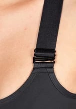 Sports bra Gorilla Wear,e zezë