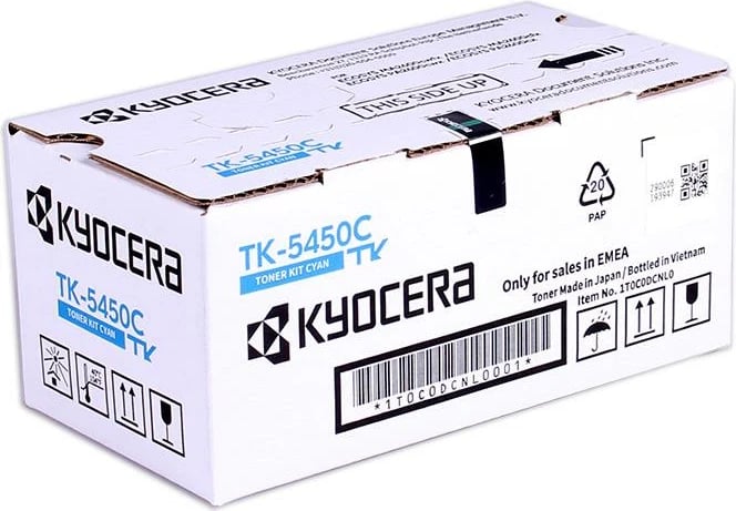 Toner Kyocera TK-5450C (1T0C0DCNL0) ECOSYS rendiment 2,400–4,400 faqe, cian