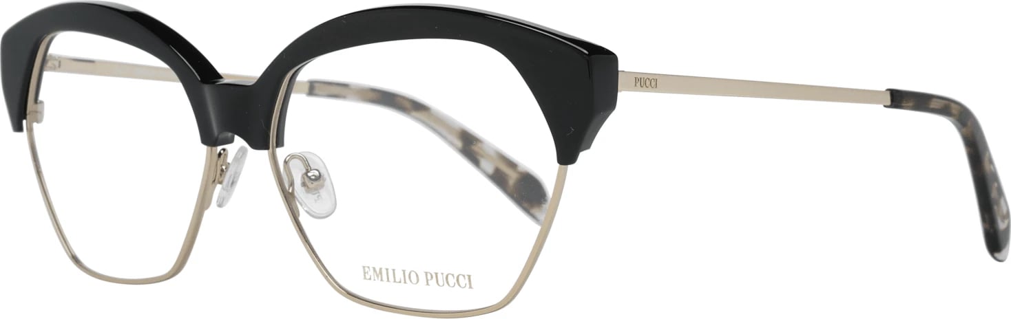 Korniza optike për femra Emilio Pucci, të zeza