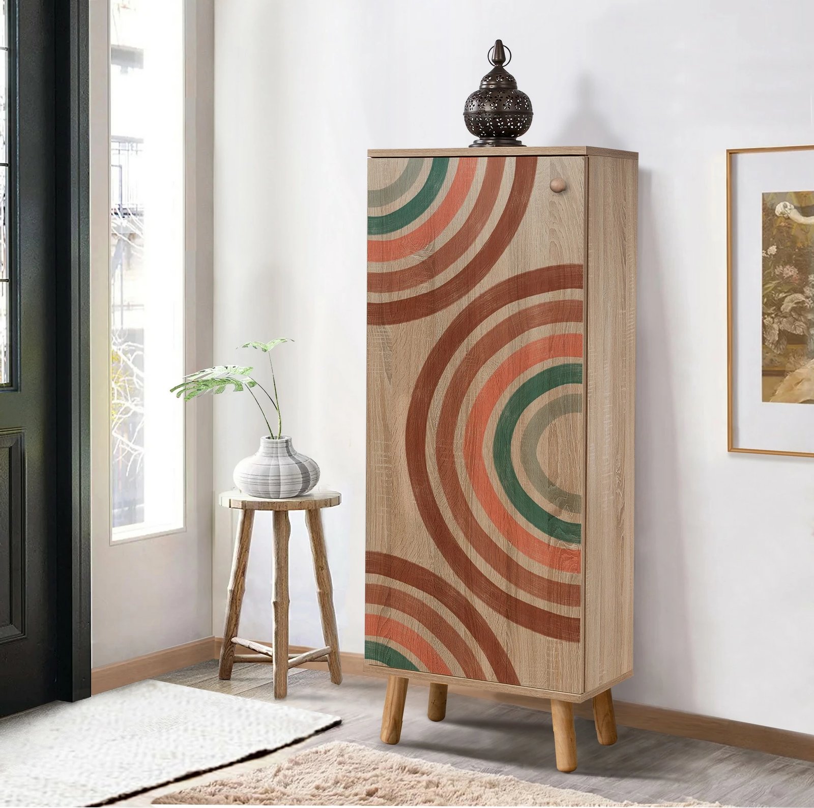 Dollap këpucësh Skye Decor, ngjyrë sonomo, Vegas - S 935