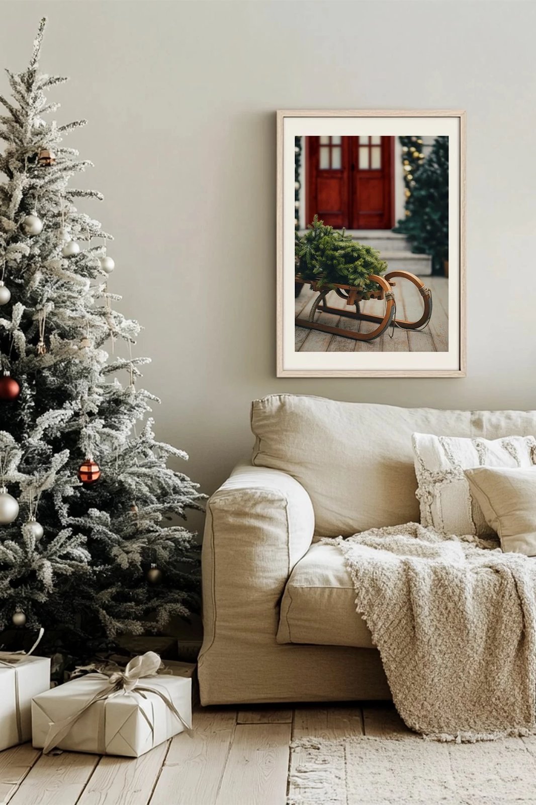 Pikturë dekorative me kornizë, shumëngjyrëshe, Wallity, Nwyearsngmdl78