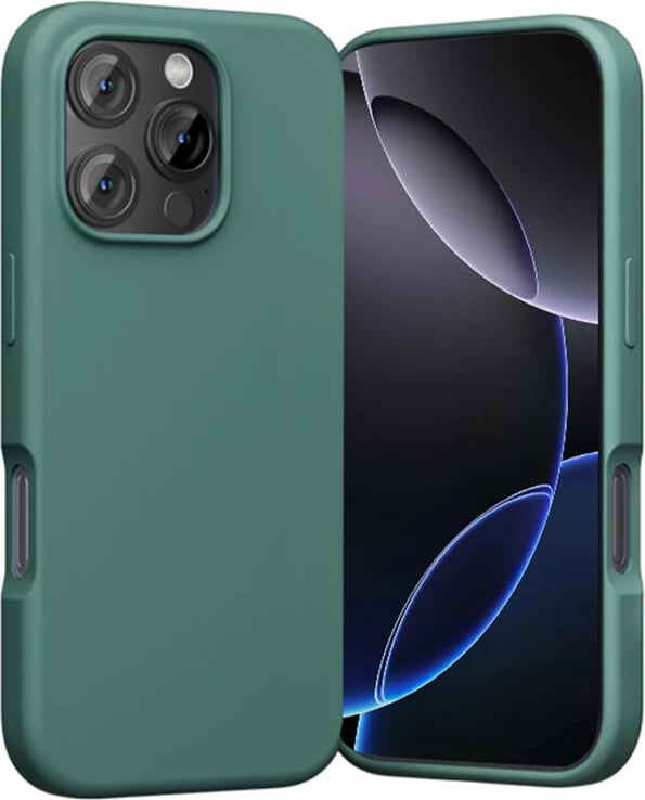 Mbështjellës Vention KUHG0-40 për iPhone 16 Pro Max, MagSafe, i gjelbër