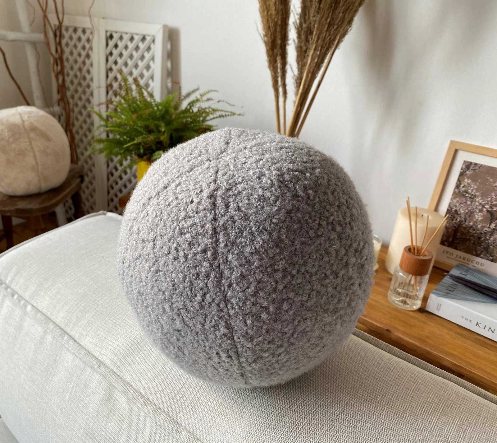 Jastëk Evila Originals, Teddy Top 25, ngjyrë gri