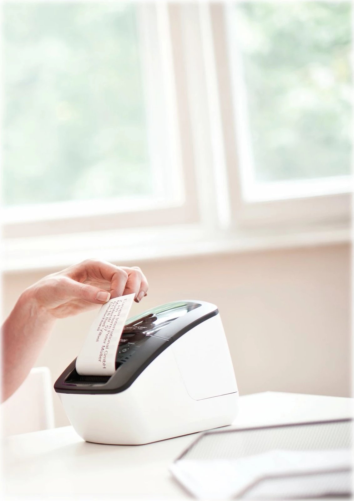 Printer etiketa Brother QL-700, USB, 93 etiketa/min, Bardhë & Zi