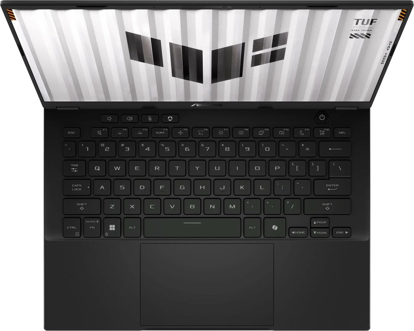 Laptop gaming ASUS TUF Gaming FA401UV-R7161, R7-8845HS, 14", 2,5k, 165Hz, 16GB, 1TB, NoOS, RTX 4060, AI, i zi
