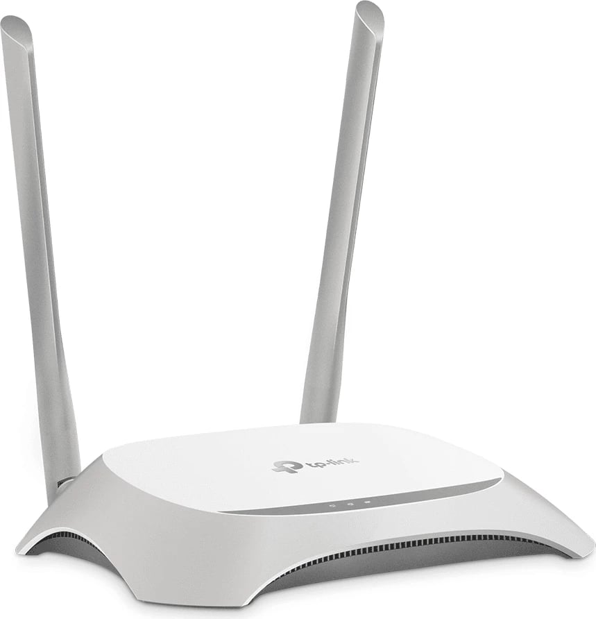 Router TP-LINK TL-WR840N me dy antena, e bardhë