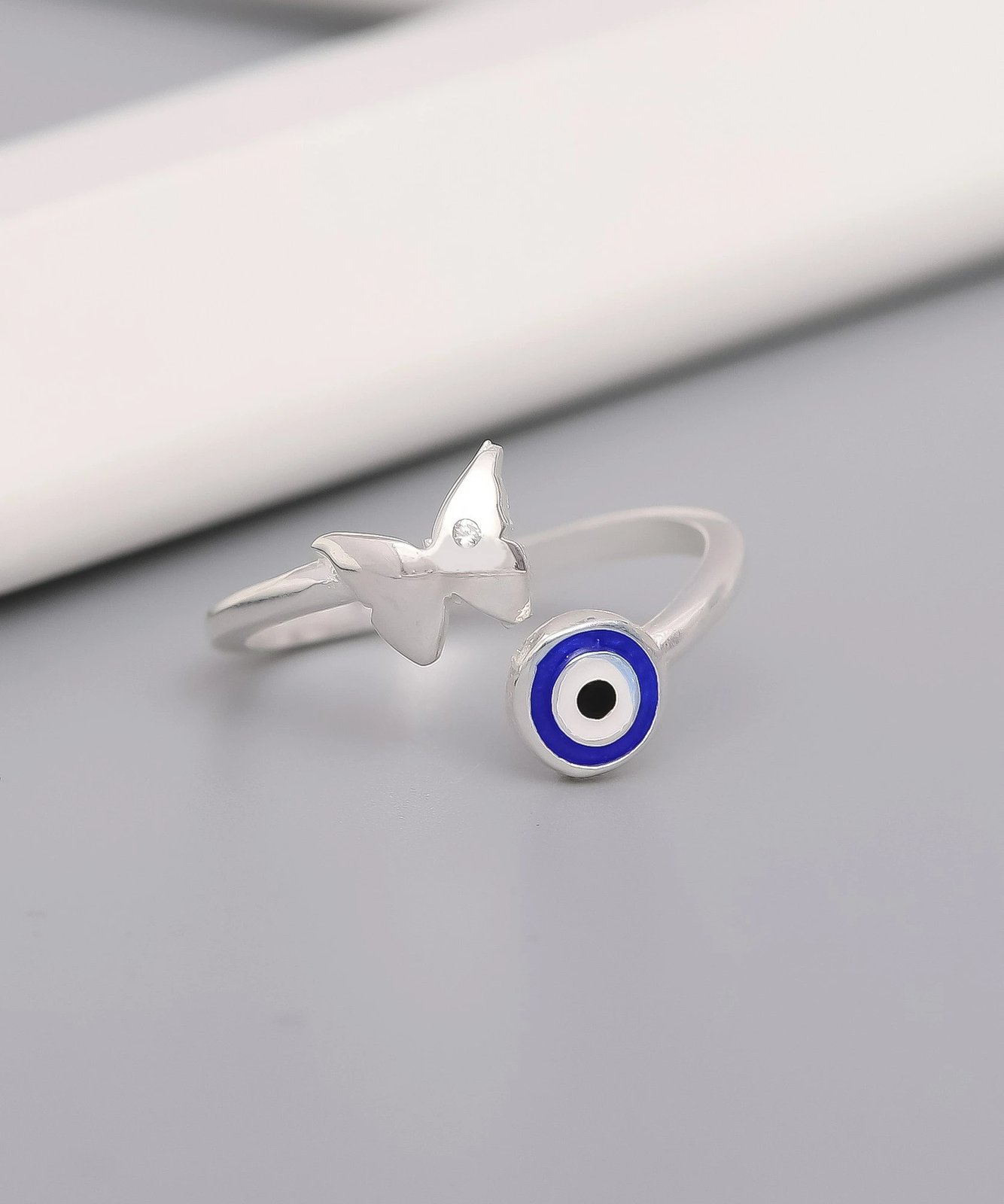 Unazë argjendi me sy të keq dhe flutur, Jumeon, ARGYZ2017