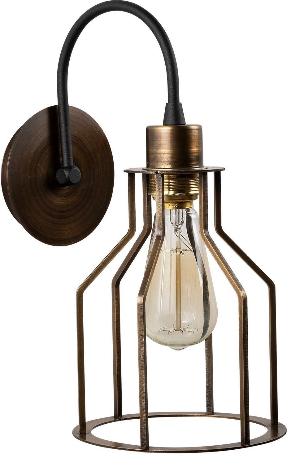 Llambë muri vintage Opviq, Fellini - MR - 813, e zezë, metal Llambë muri vintage Opviq, Fellini - MR - 813, e zezë, metal