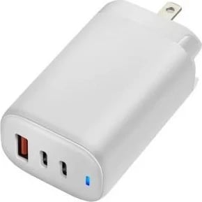 Karikues Acer GaN 65W, 3 porta (2x Type-C, 1x Type-A), i bardhë