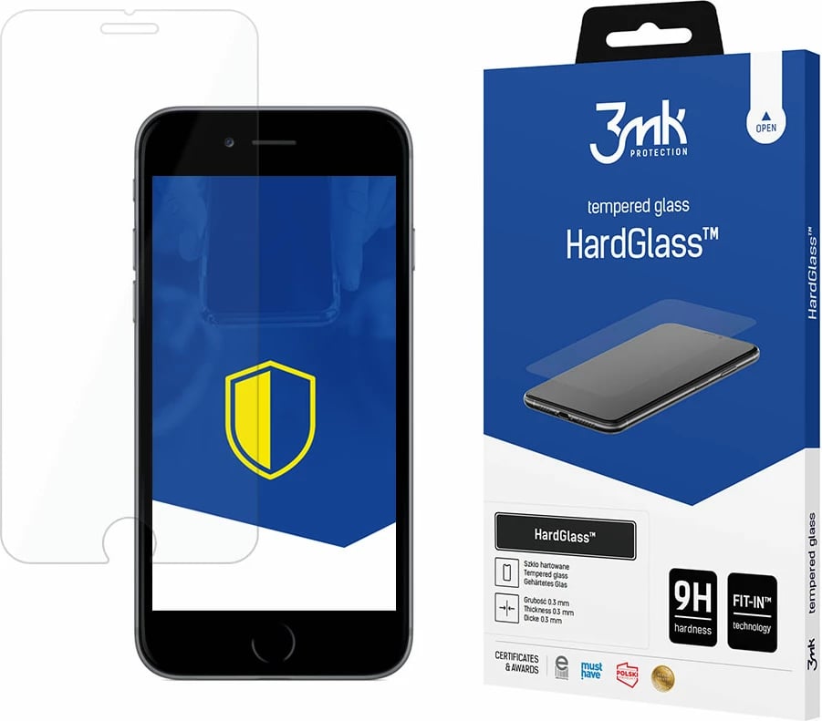 Xham mbrojtës 3mk HardGlass për iPhone 7 Plus, 9H