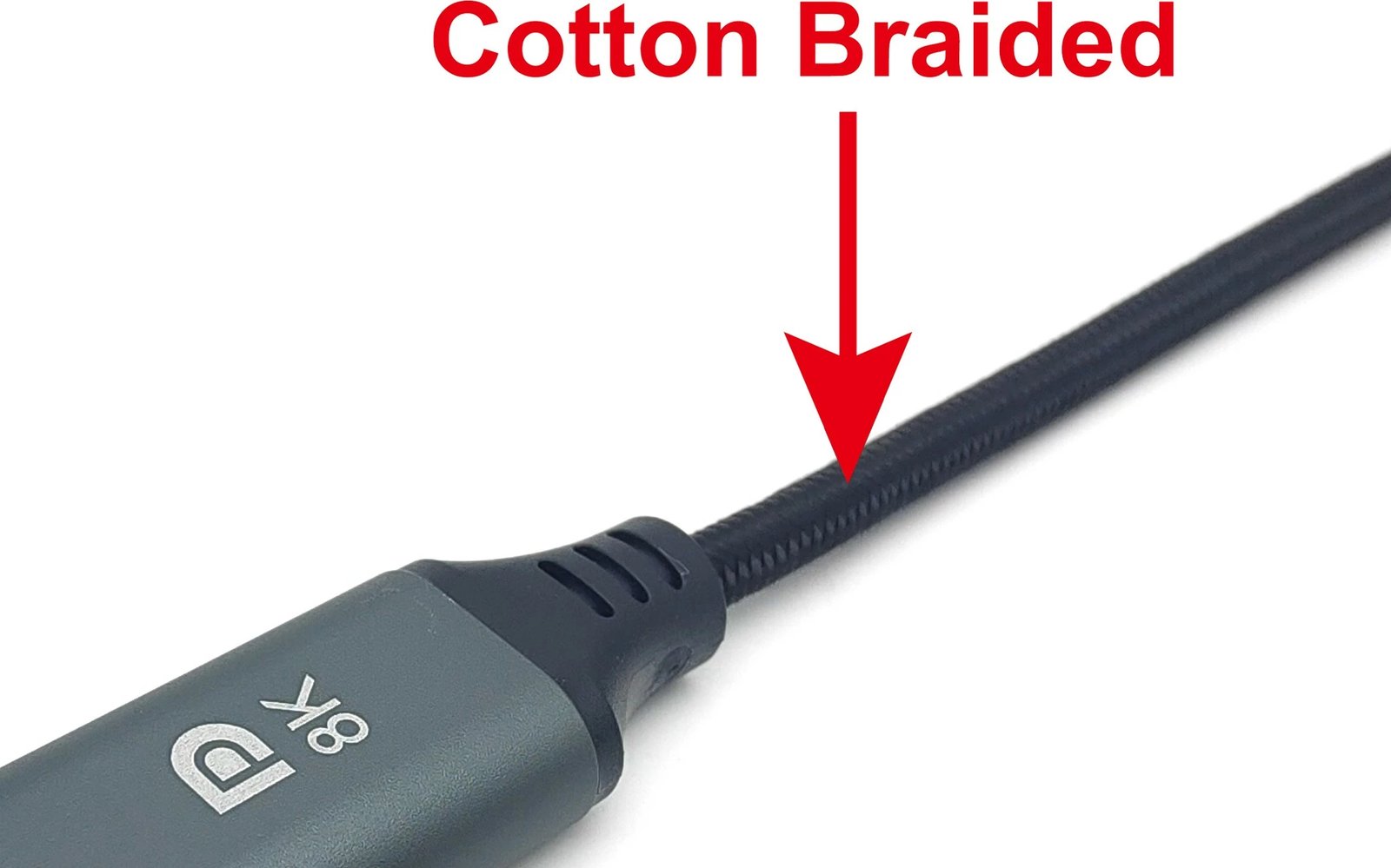Kabllo USB Type-C në DisplayPort Equip 2m, 8K, gri
