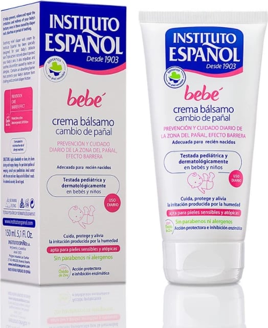 Krem balsam për bebe Instituto Español Baby Balm Cream për fëmijë 150ml
