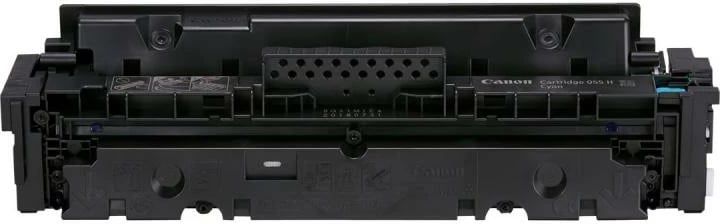 Toner Canon 055H (3019C002/3019C004), kapacitet i lartë, për i-SENSYS LBP660C/MF740C, rendiment 5,500–8,800 faqe, cyan