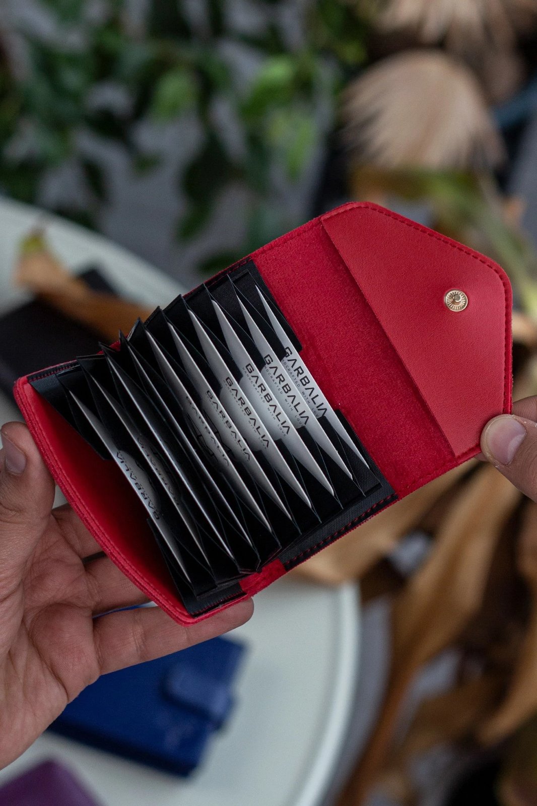 Portofol për gra, Zoozie Bags, Lviv, ngjyrë e kuqe