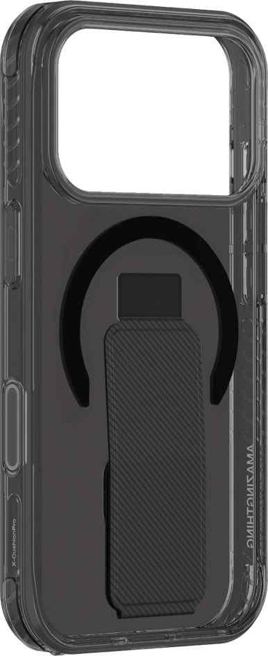 Mbështjellës AmazingThing Titan Pro Holder për iPhone 17 Pro Max, i zi, me mbajtëse, MagSafe
