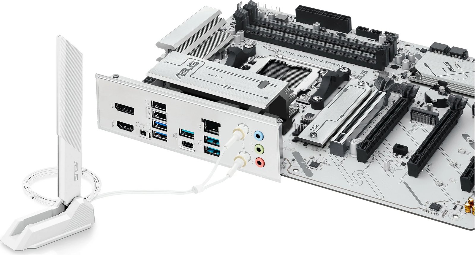 Pllakë amë ASUS B650E MAX GAMING WIFI W, Socket AM5, DDR5, 256GB, Wi-Fi, Bluetooth