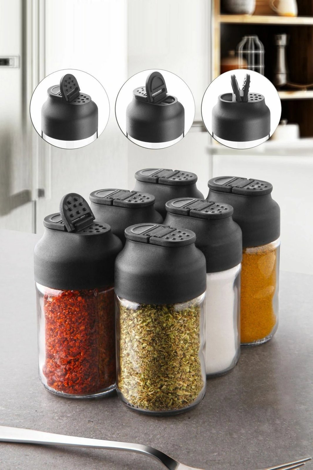 Set kavanozash (6 copë), Hermia Concept, MCH09118