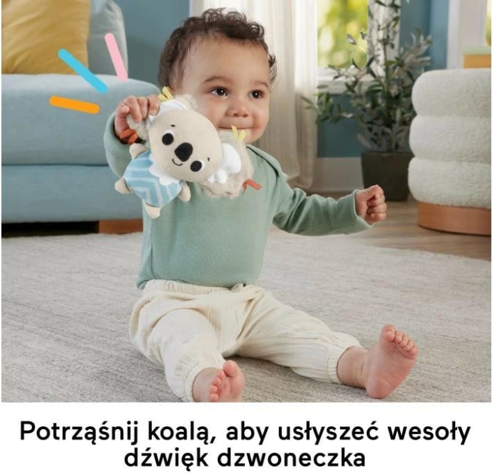 Tapet sensorik për foshnje Fisher Price HRB15, shumëngjyrësh, me 6 lodra Tapet sensorik për foshnje Fisher Price HRB15, shumëngjyrësh, me 6 lodra