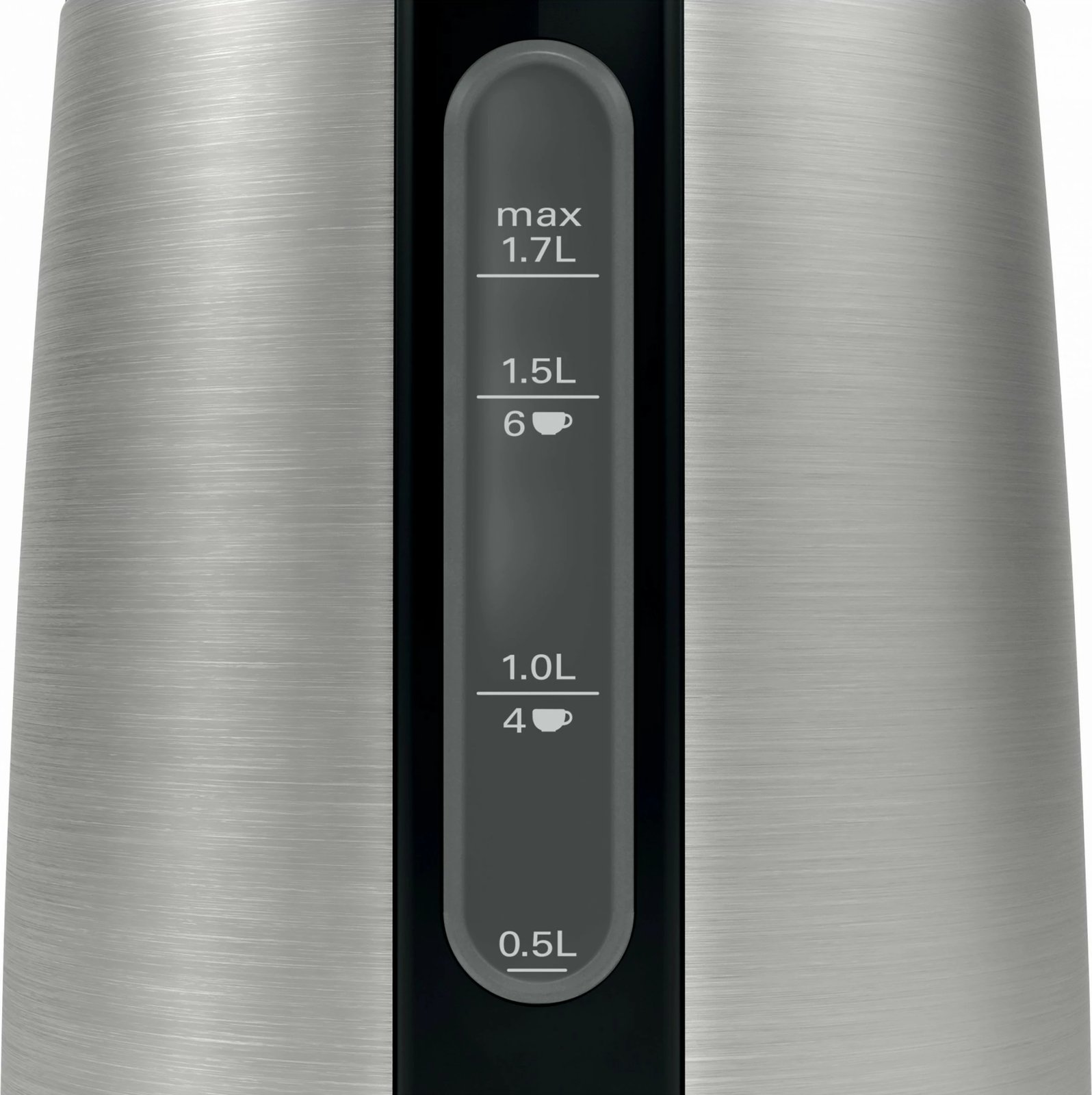Çajnik Bosch TWK3P420, 1.7 L, 2400 W, Inox, E zezë