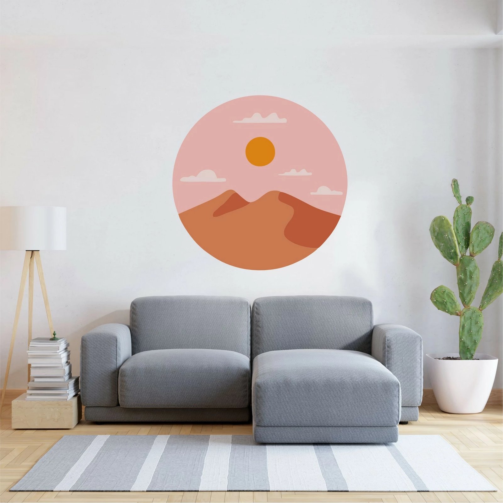 Sticker dekorativ për mur, shumëngjyrësh, MB-00110