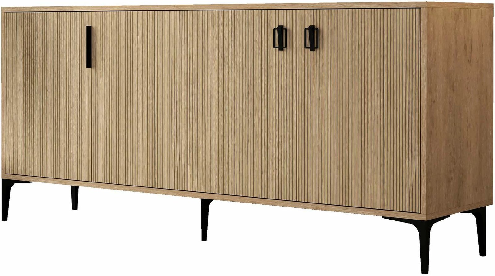 Konsol Skye Decor, ngjyrë lisi safir, 4004 Neva