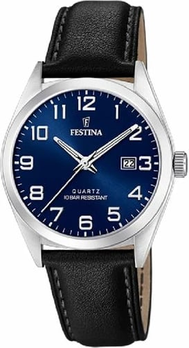Orë dore FESTINA F20446/2 për meshkuj, e kaltër