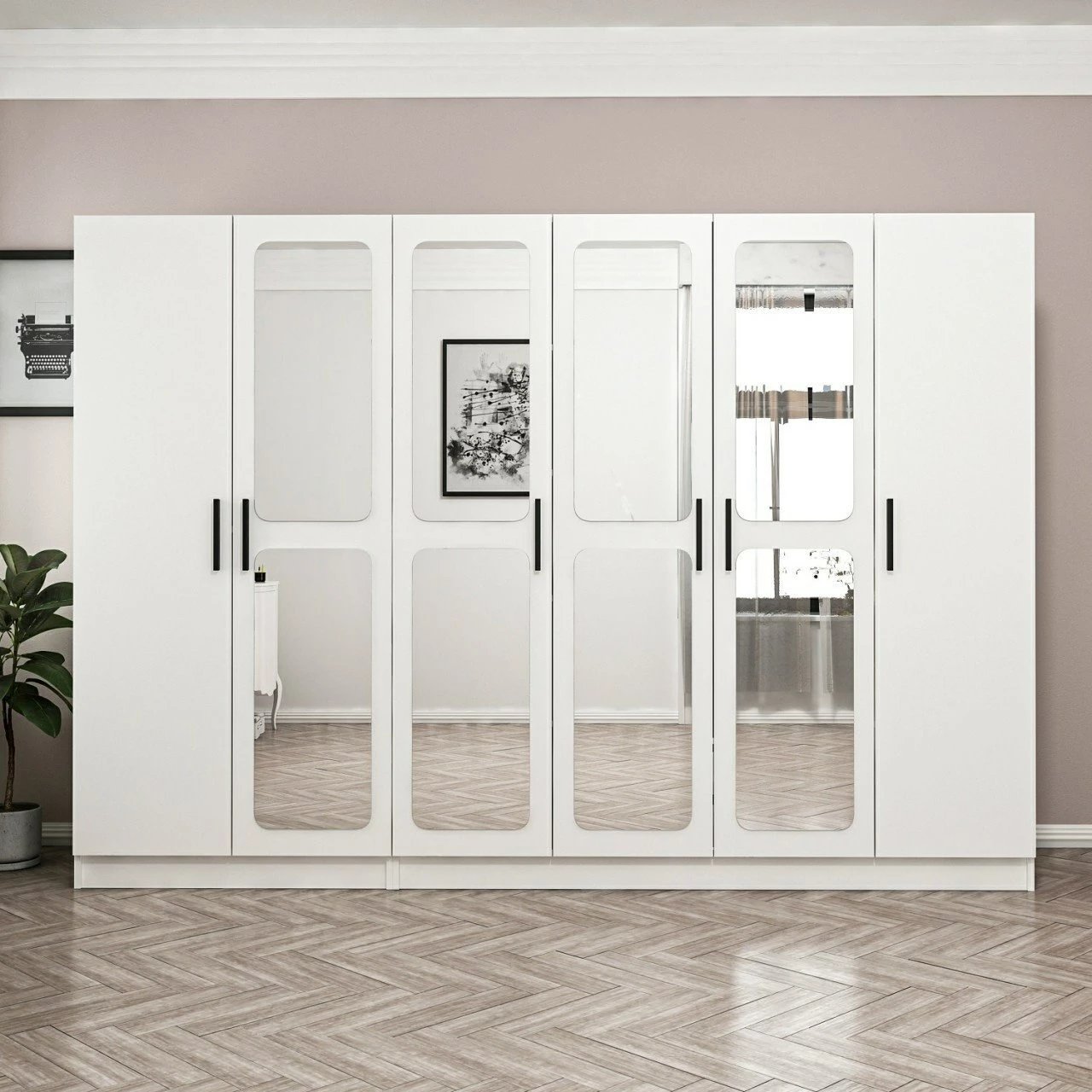 Dollap Skye Decor, i bardhë, 3818