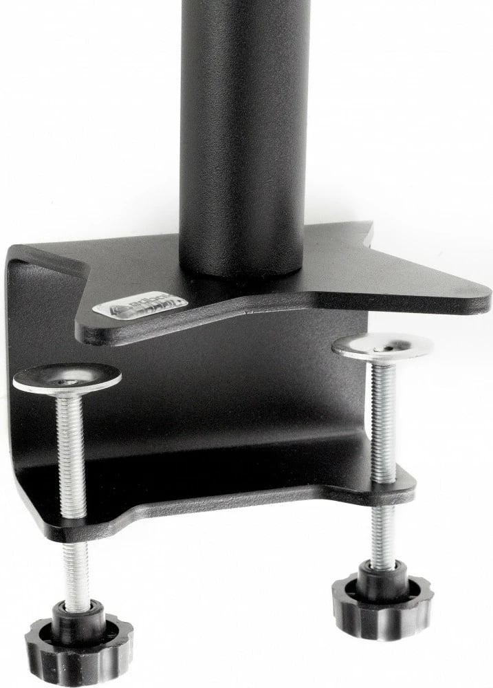 Mbajtëse tavoline për monitor Edbak SV03, dy krahë, VESA 75x75/100x100, e zezë