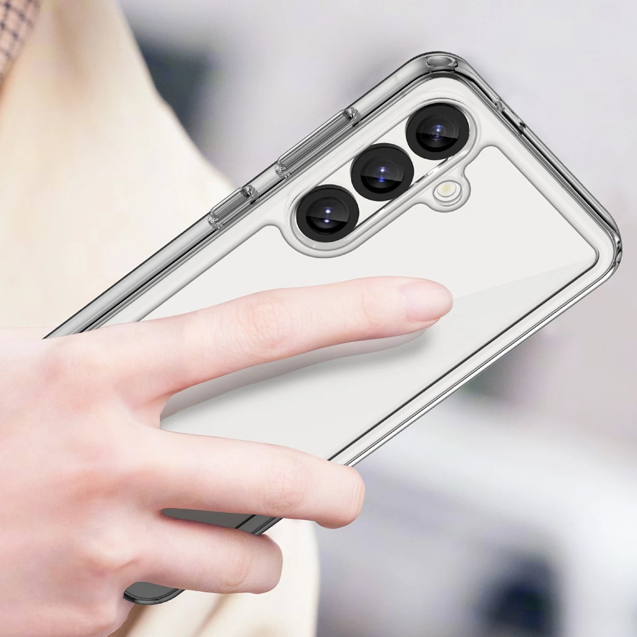 Mbështjellës Hurtel Outer Space Case për Xiaomi Redmi Turbo 4 / Xiaomi Poco X7 Pro, transparent