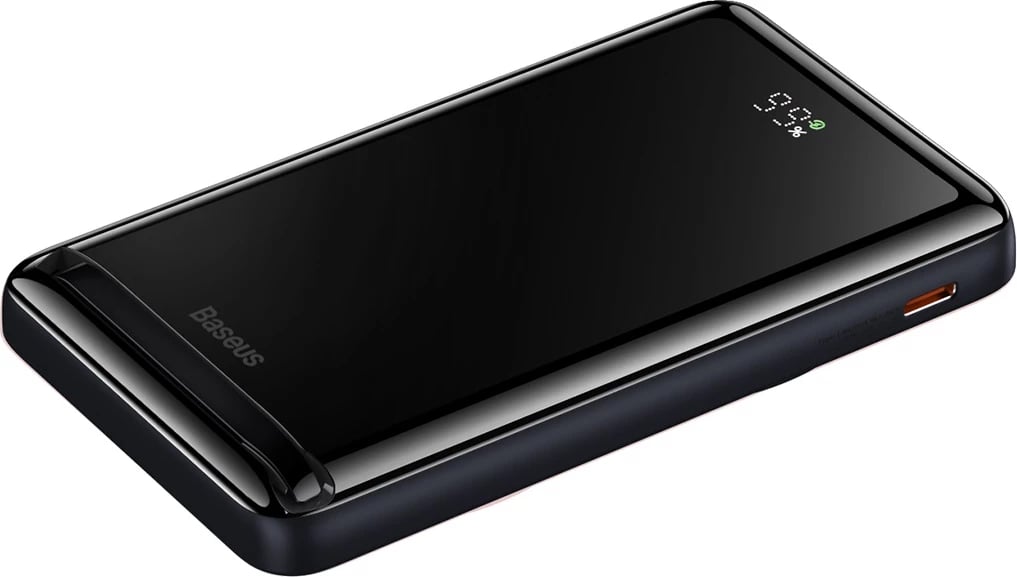 Powerbank Baseus Magnetic Bracket PPCX000203, 10000mAh, MagSafe, 20W, me kabllo USB-C 0.5m, Kaltër e errët