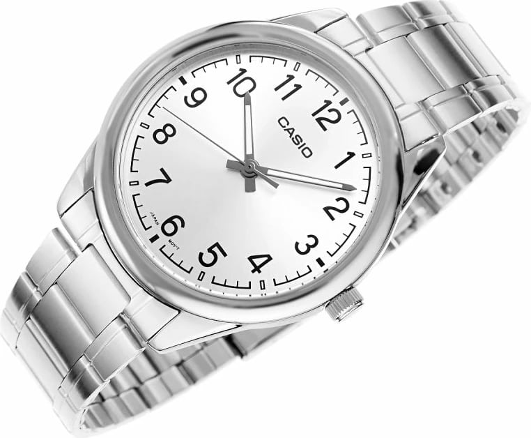 Orë dore për meshkuj Casio, argjendtë